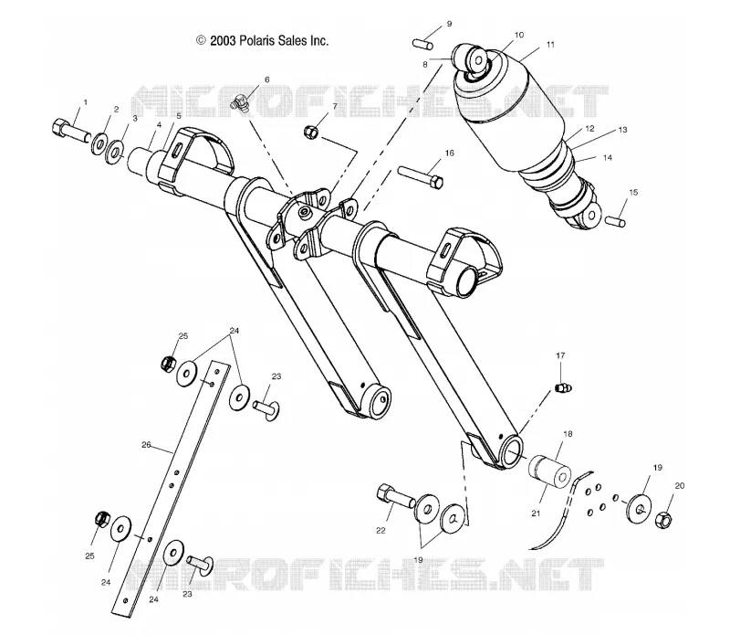 BRAS DE SUSPENSION AVANT