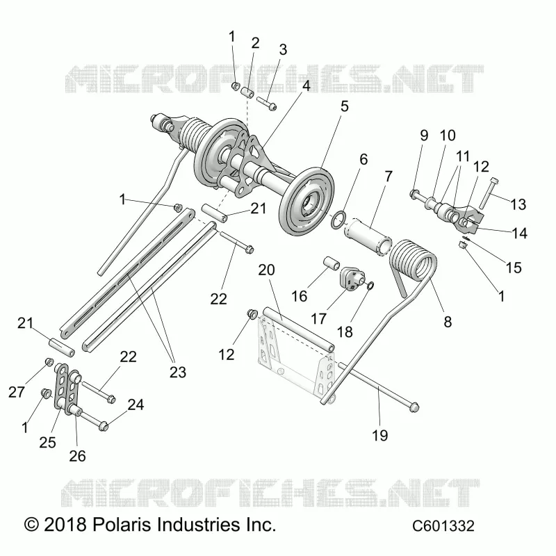 SUSPENSION, BRAS DE SUSPENSION ARRIERE