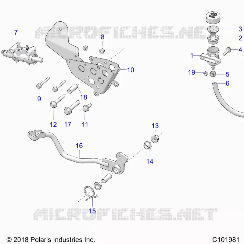 BRAKES, BRAKE PEDAL AND MAITRE CYLINDRE