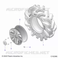 ROUES, REAR