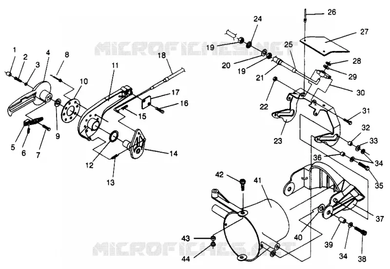 MARCHE ARRIERE SLT 780 B964588 and  Intl. SLT 780 I964588 (4935683568B011)