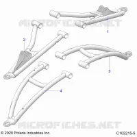 SUSPENSION AVANT A-ARMS