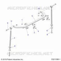 SUSPENSION, BARRE STABILISATRICE