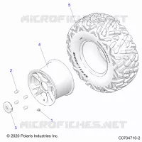ROUES, REAR