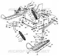 SUSPENSION AVANT AND SKI 500 EFI 0942774 AND EFI SKS 0942574 (4924982498009A)