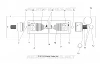 DRIVE TRAIN, ARBRE DE TRANSMISSION, REAR