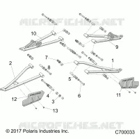 SUSPENSION AVANT CONTROL ARMS