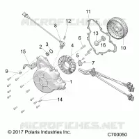 ENGINE, STATOR AND FLYROUE