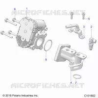 ENGINE, CORPS DE PAPILON AND FUEL RAIL
