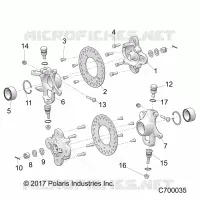 SUSPENSION AVANT HUB