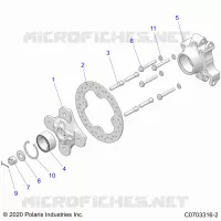 SUSPENSION, PORTE BAGAGES ARRIERE