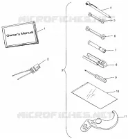 OUTILS Magnum 4X4 W97AC42A, Swedish Magnum 4X4 S97AC42E and Norwegian Mag (4940834083D011)