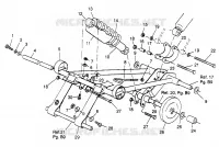 BRAS DE SUSPENSION AVANT 600 XC 0971776 AND EUROPEAN 600 XC E971776 (4937933793B011)