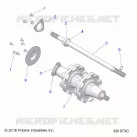 DRIVE TRAIN, JACKSHAFT AND ARBRE DE TRANSMISSION