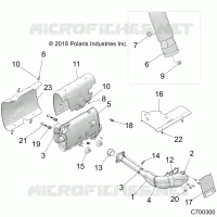 ENGINE, ECHAPPEMENT