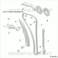 CHAINE DE DISTRIBUTION AND TENSIONER