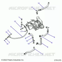 ENGINE, TURBO, COOLING AND OIL