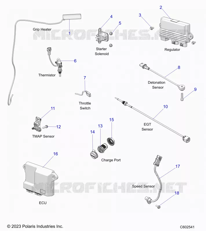 ELECTRICITE, COMPONENTS