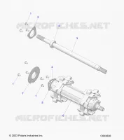 DRIVE TRAIN, JACKSHAFT AND ARBRE DE TRANSMISSION