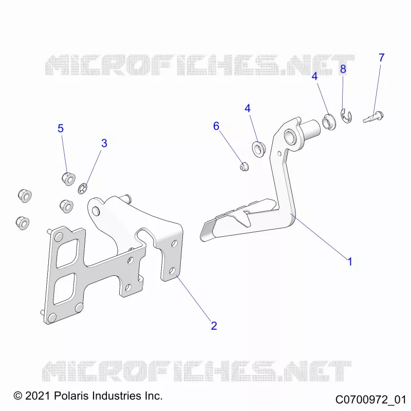 BRAKES, PEDAL AND MAITRE CYLINDRE