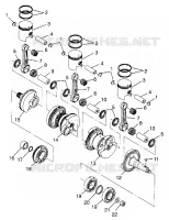 VILEBREQUIN ET PISTON SL 780 B974088 AND INTL. SL 780 I974088 (4940924092C002)