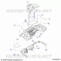 CARROSSERIE ARRIERE RACK