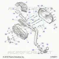 SYSTÃˆME DE TRANSMISSION, CLUTCH COVER AND DUCTING