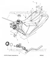 SYSTÈME D'ALIMENTATION, FUEL TANK ASM.
