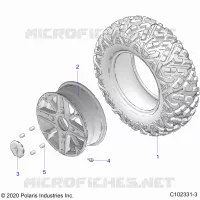 ROUES, FRONT
