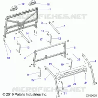 CHASSIS, CAB CADRE