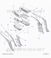 CARROSSERIE ARRIERE FENDERS AND BEZELS