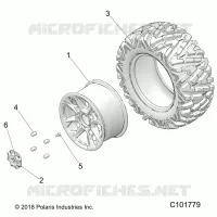 ROUES, REAR