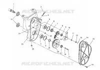 CARTER DE CHAINEE ASSEMBLY 440 XCR 0951660 (4929112911B009)
