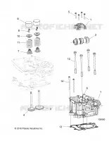 CYLINDRE HEAD, CAM AND VALVES
