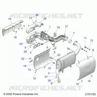 ENGINE, ECHAPPEMENT