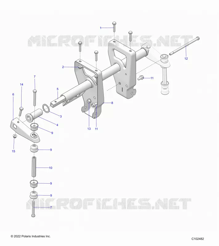 SUSPENSION, BARRE DE TORSION