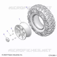 ROUES, REAR