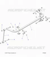 SUSPENSION, REAR BARRE STABILISATRICE