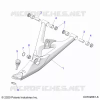 SUSPENSION AVANT CONTROL ARMS LOWER