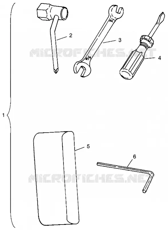 OUTILS SLT 700 B964166 and  Intl. SLT 700 I964166 (4933923392B012)