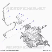 SYSTÃˆME DE TRANSMISSION, MAIN GEARCASE MOUNTING