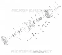 SYSTÈME DE TRANSMISSION, PRIMARY CLUTCH