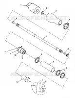 SYSTÈME DE TRANSMISSION SLX 780 B964287 AND  INTL. SLX 780 I964287 (4937443744B002)