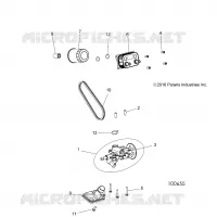 POMPE A HUILE AND OIL COOLER
