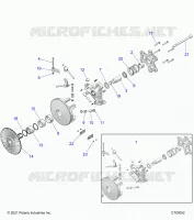SYSTÃˆME DE TRANSMISSION, PRIMARY CLUTCH