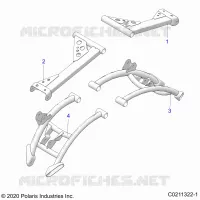 SUSPENSION ARRIERE CONTROL ARMS