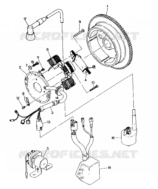 STATOR ASSEMBLY 250 4x6 / W928627 (4922902290044A)