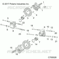 SUSPENSION ARRIERE CARRIER