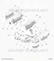 ENGINE, ECHAPPEMENT