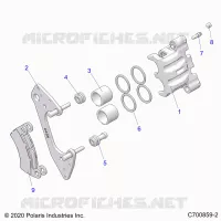 FREIN AVANT CALIPER